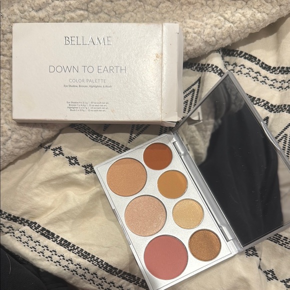 Bellamie Earthy Tones Palette - Down to Earth Makeup eyeshadow, blush bellame - Picture 1 of 3